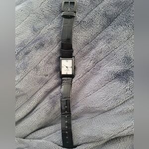 Kate Spade Black Rectangular Face Watch